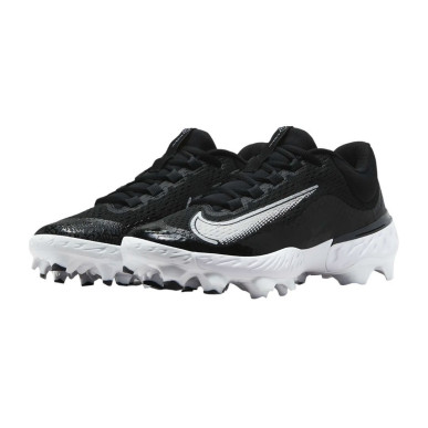 Nike Alpha Huarache 4 Elite Low MCS Molded Baseball Cleats Black