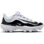 Men's Nike Alpha Huarache 4 Elite Low MCS Baseball Molded cleats white