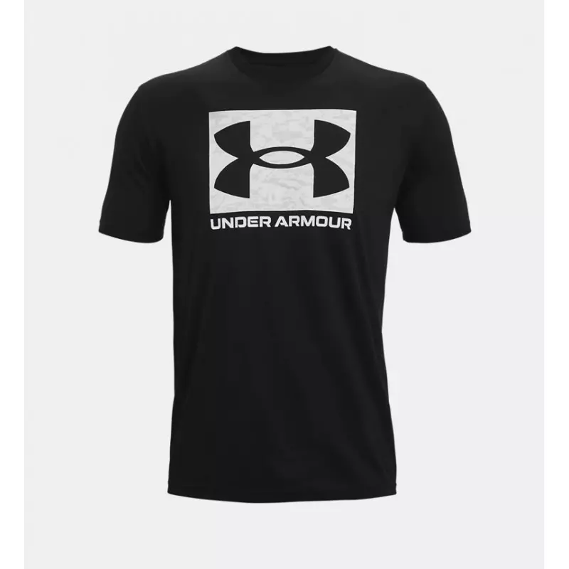 T-shirt Under Armour Camo Boxed Negro