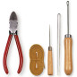 Markwort Glove Deluxe lacing kit Cream