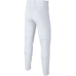 Pantalon de Baseball Nike Stock Vapor Select Blanc pour Junior