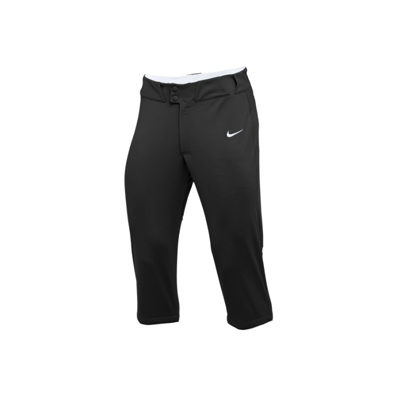 Pantalone de beisbol 3/4 Nike Vapor Select Baseball negro para hombre