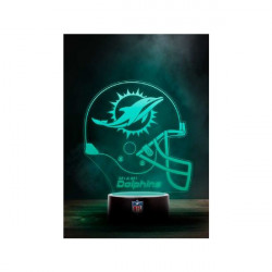 Lámpara casco NFL Miami Dolphins Led Light