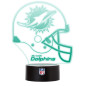Helmet NFL Miami Dolphins Led Light