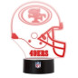 Lampe Led casque NFL San Francisco 49ers