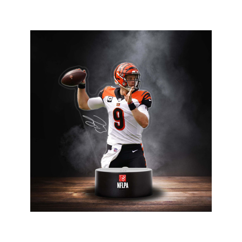Lampe Led Player NFL Burrow Cincinnati Bengals