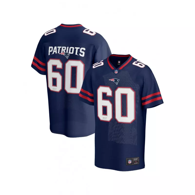 Camiseta NFL New England Patriots Fanatics Core Foundation Supporters Jersey Azul
