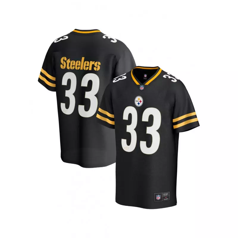 Camiseta NFL Pittsburgh Steelers Fanatics Core Foundation Supporters Jersey Negro