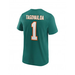 T-shirt NFL Tagovailoa Miami Dolphins Fanatics Name & number Bleu