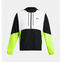 Cortavientos Zip Under armour Icon Legacy Negro Gld