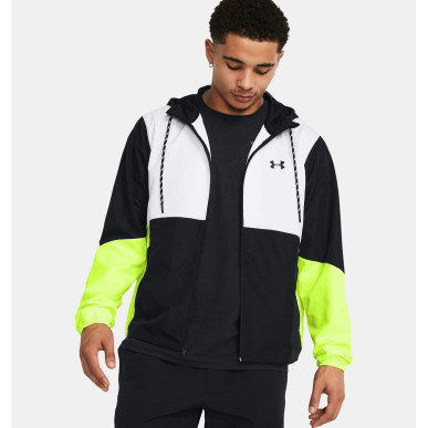 Coupe vent zippé Under armour Icon Legacy Noir Gld