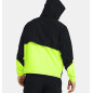 Cortavientos Zip Under armour Icon Legacy Negro Gld