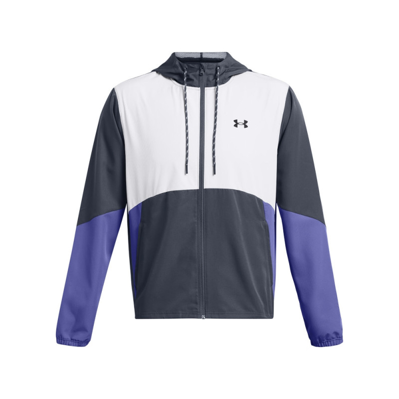 Coupe vent zippé Under armour Icon Legacy Gris