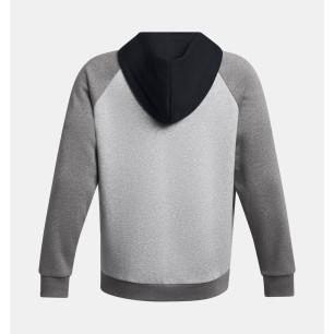 Men's Under armour Rival Fleece Full zip hoody Color Block Grey