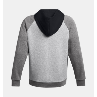 Sudadera Zip Under armour Rival Fleece Color Block Gris