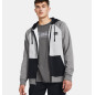 Men's Under armour Rival Fleece Full zip hoody Color Block Grey