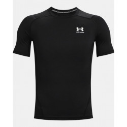 T-shirt de compression mangas cortas Under Armour Heatgear negro