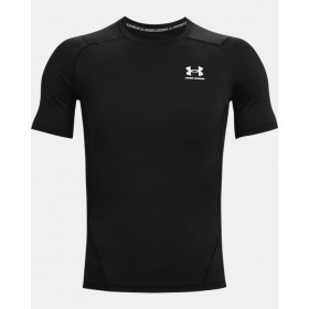 T-shirt de compression à manche courte Under Armour HeatGear Noir pour Enfant