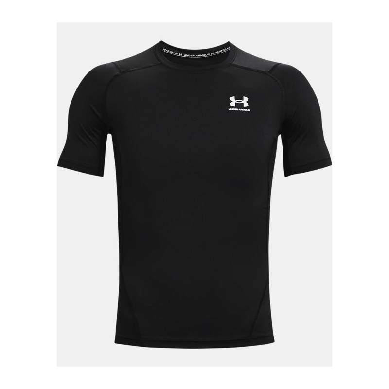 Kid's Under Armour Heatgear compression Short Sleeve Tee black Kid's Under Armour Heatgear compression Short Sleeve Tee black