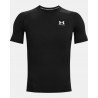 T-shirt de compression mangas cortas Under Armour Heatgear negro T-shirt de compression mangas cortas Under Armour Heatgear negro