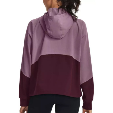 Women's Under armour Woven Full zip Windbreaker Grey
