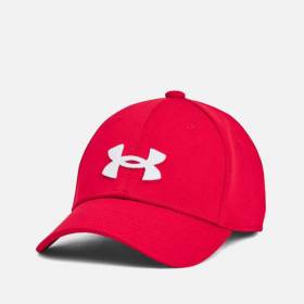 Kid's Under Armour Blitzing Hat Red