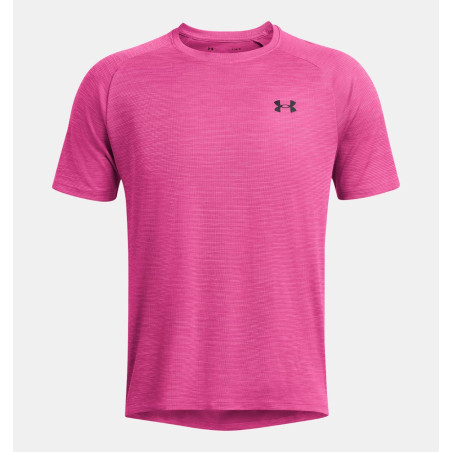 T-shirt Under Armour Tech Textured Rosa