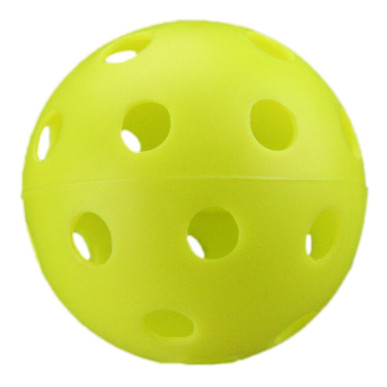 Benson Wiffle Baseball Plastic Yellow 9"
