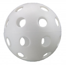Balle de Softball Benson Wiffle Plastic Blanc 12"