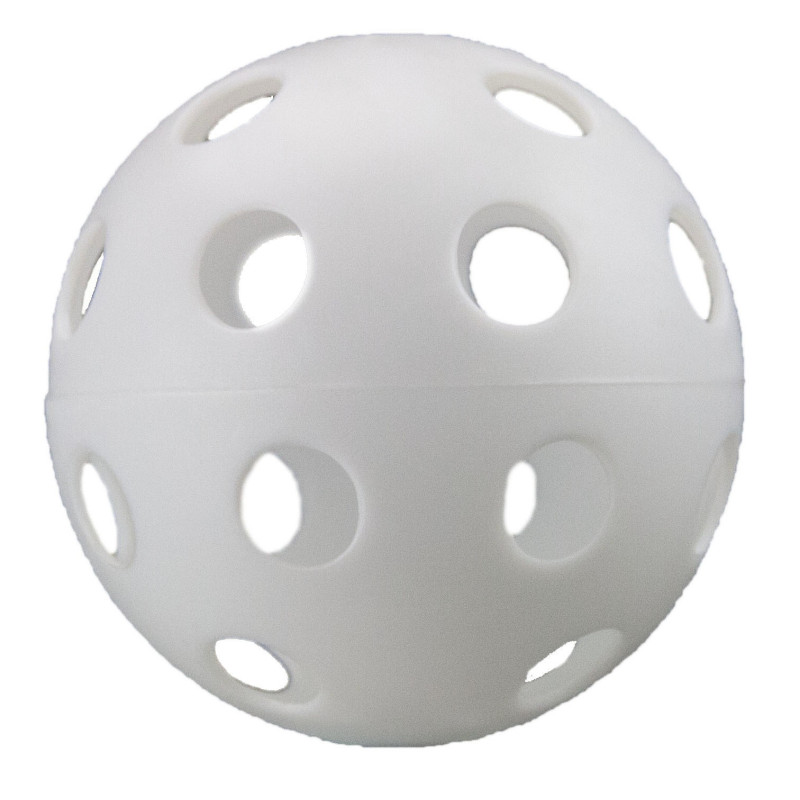 Benson Wiffle Softball Plastic White 12"