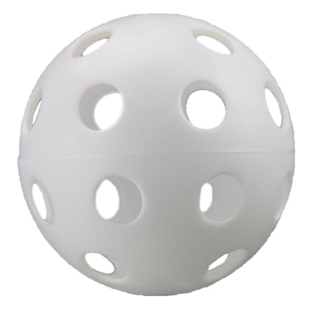 Benson Wiffle Softball Plastic White 12"