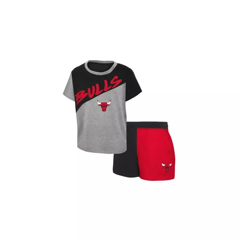 T-shirt y short NBA Chicago Bulls Super Star para bebe