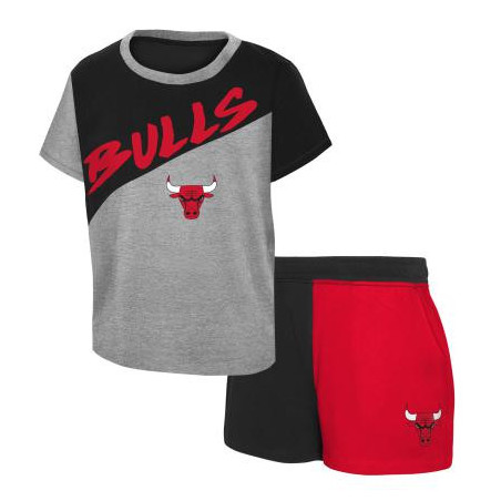 T-shirt y short NBA Chicago Bulls Super Star para bebe