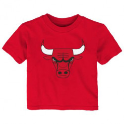 T-shirt NBA Chicago Bulls Outerstuff Primary Logo Rojo para bebe