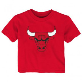 T-shirt NBA Chicago Bulls Outerstuff Primary Logo Rouge pour bébé