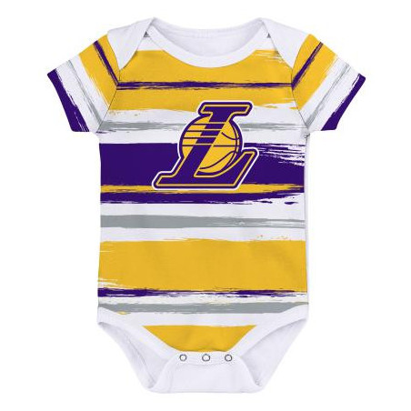 Newborn NBA Los Angeles Lakers creeper Team Favorite para bebe