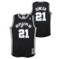 Kid's Mitchell & Ness Hardwood Classic NBA Jersey Tim Duncan San Antonio Spurs 1998 Black Kid's Mitchell & Ness Hardwood Classic NBA Jersey Tim Duncan San Antonio Spurs 1998 Black