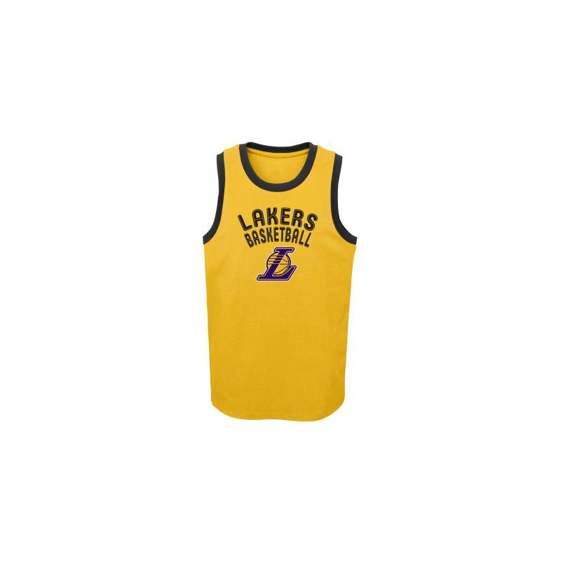 Débardeur NBA Los Angeles Lakers Outerstuff Striker Jaune Pour Enfant