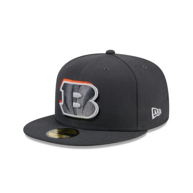 New Era Draft 24 59Fifty hat NFL Cincinnati Bengals Grey