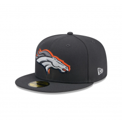 Casquette NFL Denver Broncos New Era Draft 24 59Fifty Gris