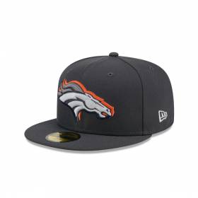 New Era Draft 24 59Fifty hat NFL Denver Broncos Grey