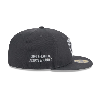 New Era Draft 24 59Fifty hat NFL Las Vegas Raiders Grey