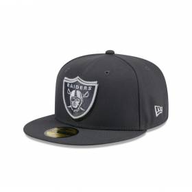 New Era Draft 24 59Fifty hat NFL Las Vegas Raiders Grey