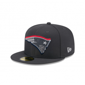 Casquette NFL New England Patriots New Era Draft 24 59Fifty Gris