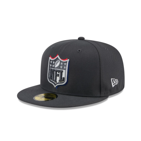 Casquette NFL Logo New Era Draft 24 59Fifty Gris