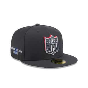 New Era Draft 24 59Fifty hat NFL Logo Grey