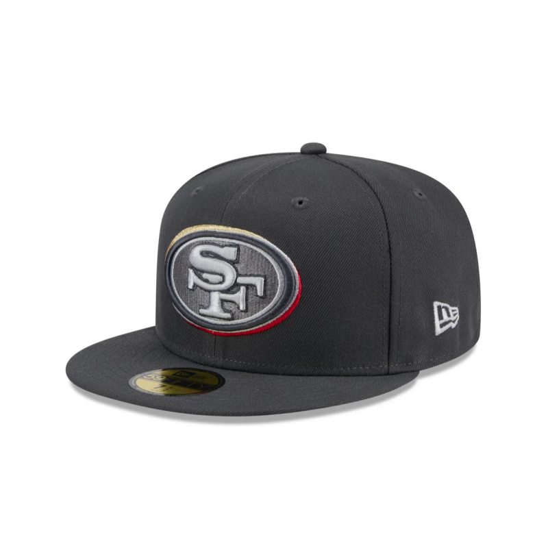 Gorra NFL San Francisco 49ers New Era Draft 24 59Fifty Gris