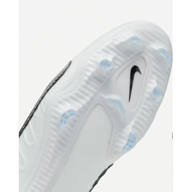 Men's Football Cleats Nike Huarache 9 Elite Mid Lax White