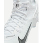 Crampons de Football Americain moulés Nike Huarache 9 Elite Mid Lax white