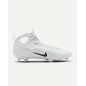 Crampons de Football Americain moulés Nike Huarache 9 Elite Mid Lax white